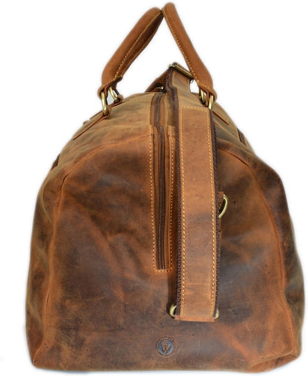 Greenburry Geantă Voiaj Maro din Piele M52xL26xÎ27cm