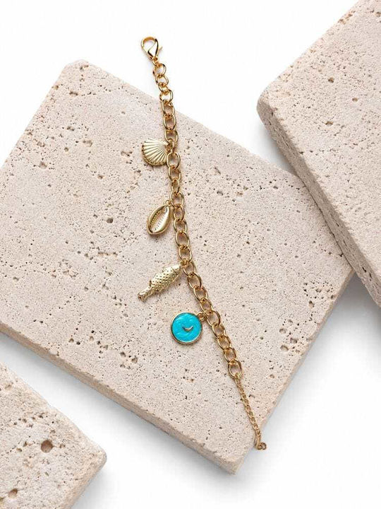 Liva Fashion Women's Chain Bracelet 16cm