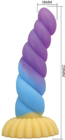 Power Monsters Dildo με Βεντούζα