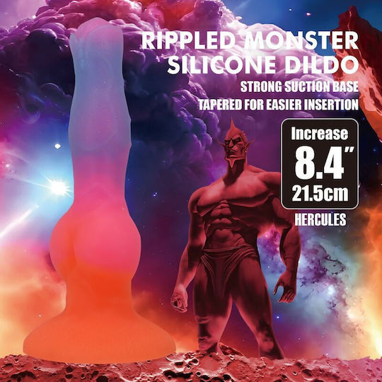Power Monsters Dildo With Suction Cup Flesh