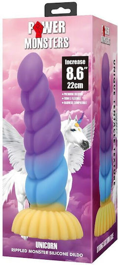 Power Monsters Dildo με Βεντούζα