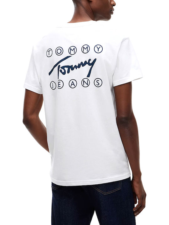 Tommy Hilfiger T-shirt Ecru-Albastru