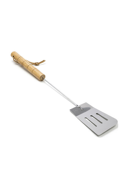 Grillwerkzeug-Set Edelstahl mit Holzgriffen 3 Stück C83500210