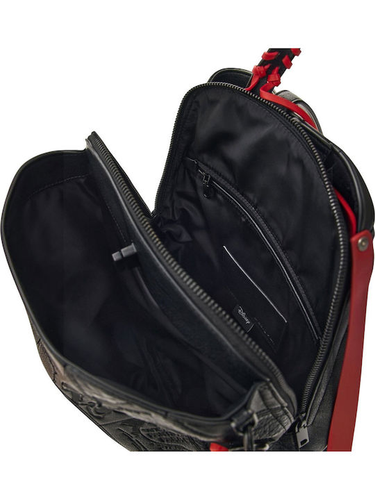 Mickey Knitted Women's Backpack Set Black