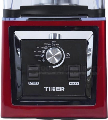 Professional Blender Red with Jug Capacity 2lt 29.5x28x57cm