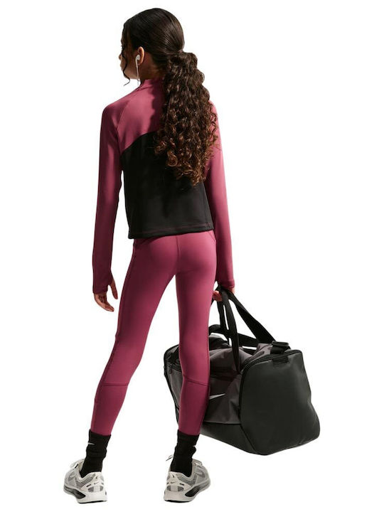 Kids Sports Capri Dri-Fit Pink Pro