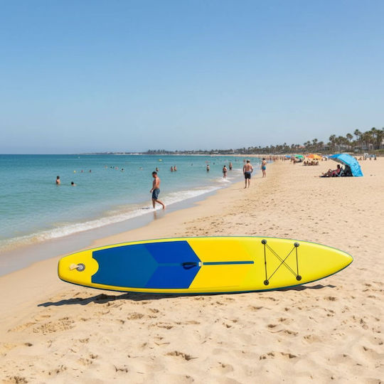 Dream House Aufblasbare SUP Board mit Länge 3.5m Hellblau