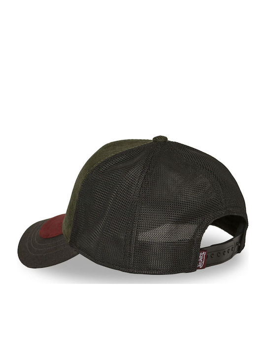 Von Dutch Unisex Καπελο Trucker Λαδι Vd 1 Ct Shield 07-olive