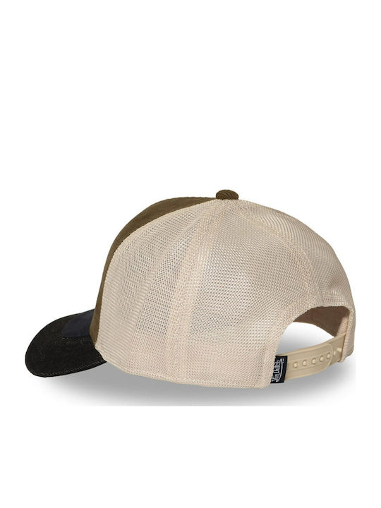 Von Dutch Unisex Șapcă Trucker Cafeniu Bej Vd 1 Ct Shield 05-brown Beige
