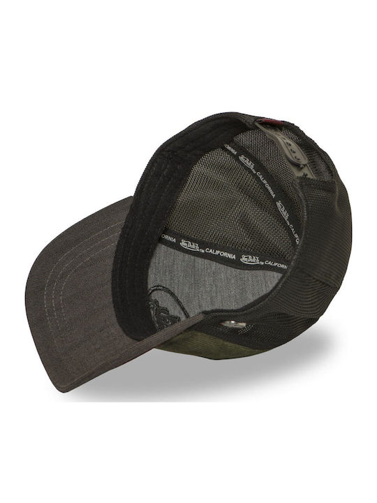 Von Dutch Unisex Καπελο Trucker Λαδι Vd 1 Ct Shield 07-olive