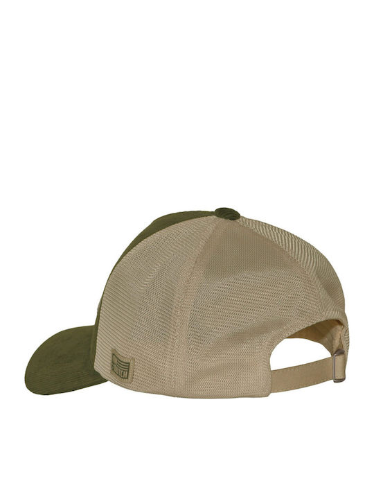 Von Dutch Unisex Șapcă Trucker Verde Vd 1 Cb Lof B47-olive