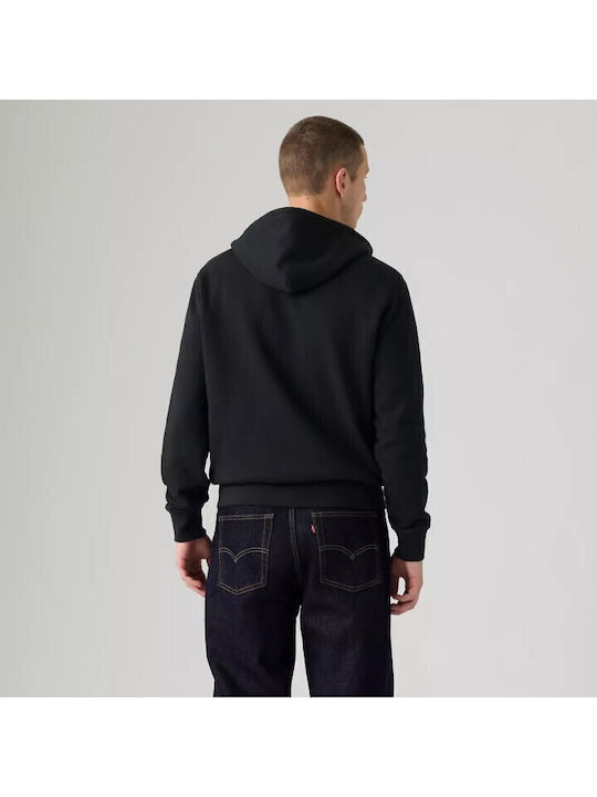 Levi's Geacă cu glugă neagră