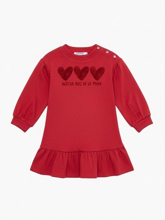 Girls Red Dress