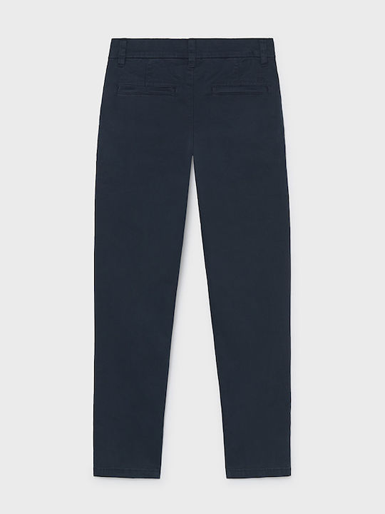 Mayoral Kids Chino Trousers Blue Basic