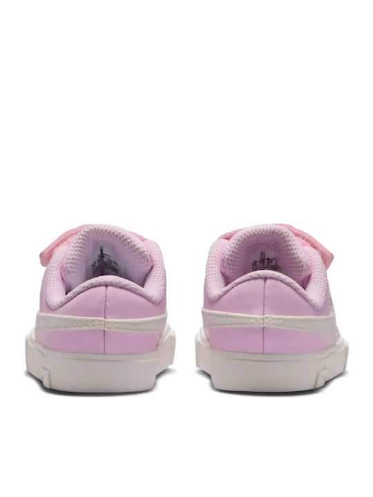 Essential Kids Sports Shoes Tennis with Hook & Loop Closure Pink