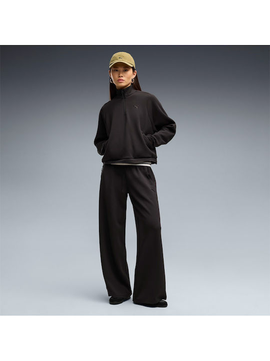 Flared Sweatpants Black