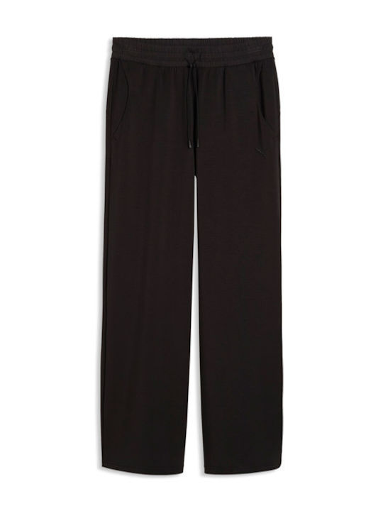 Flared Sweatpants Black