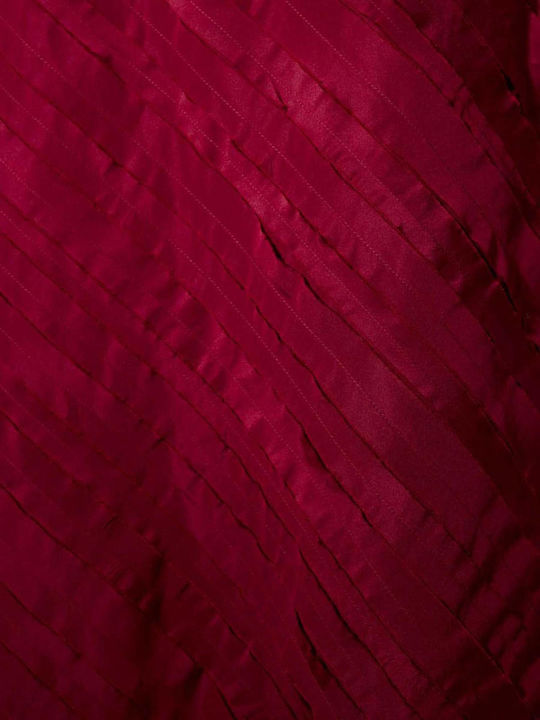 Midi Burgundy Skirt