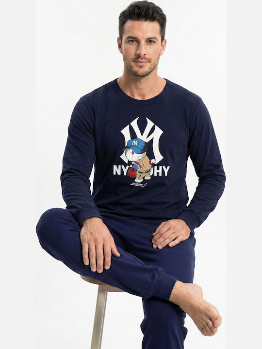 Nina Club Summer Men's Pyjamas Blue