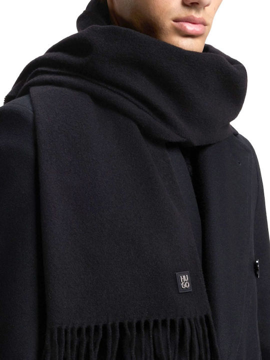 Men's Wool Scarf Black