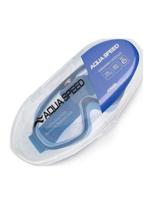 Aquaspeed Γυαλιά Κολύμβησης Παιδικά με Αντιθαμβωτικούς Φακούς Μπλε