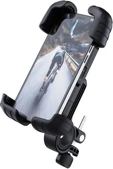 Anti Vibration 360° 4 Point Lock Bicycle & Motorcycle Mobile Phone Holder