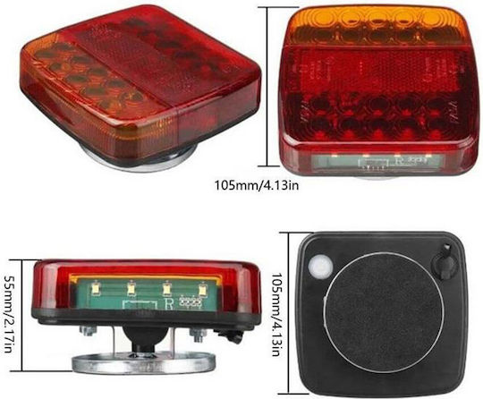 Lumini Led Pentru Remorcă Și Tractare Auto Șuruburi 12v