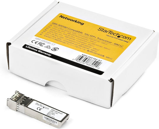 Startech Om 0231a0a6-st Hpe Kompatibles Sfp+ Modul 10gbase-sr Multimode Faser Lc 850nm 300m Ddm
