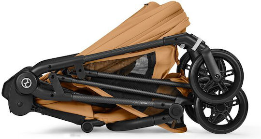 Cybex Melio Baby Stroller Suitable for Newborn Cinnamon Yellow