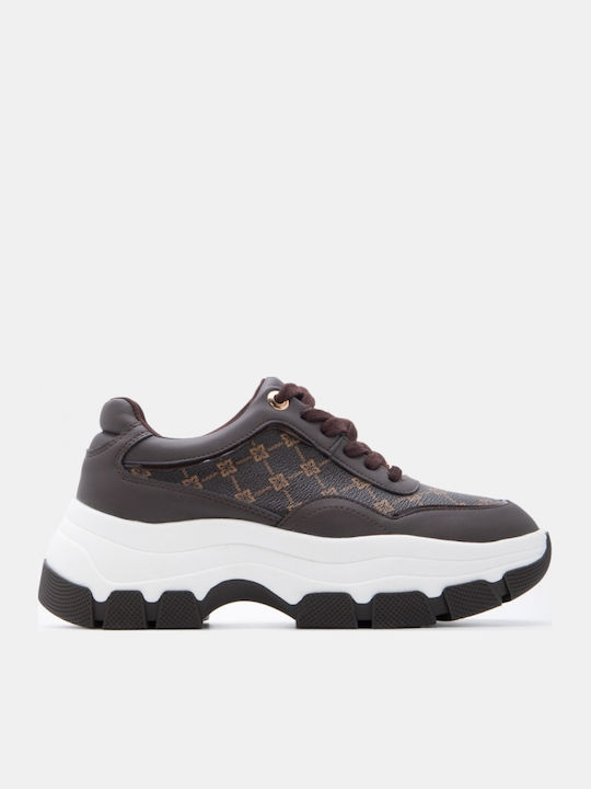 Flatforms Sneakers Dark Brown