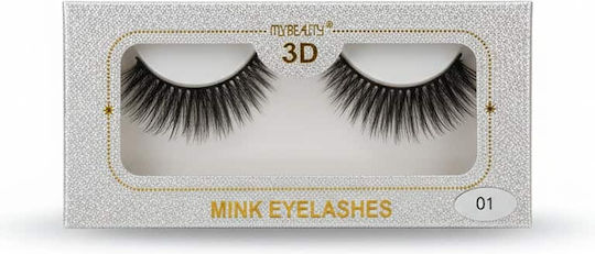Gene false 3D Strip Lashes Mink 07