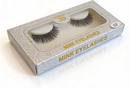Gene false 3D Strip Lashes Mink 02