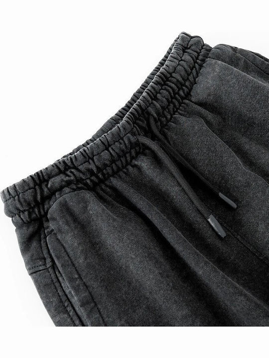 Kinder Trainingsanzug Jogginghose Schwarz