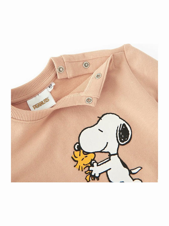 Kinder-Sweatshirt Beige