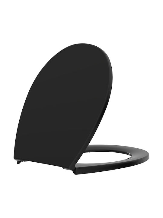 Saniplast Toilettensitz Kunststoff Schwarz