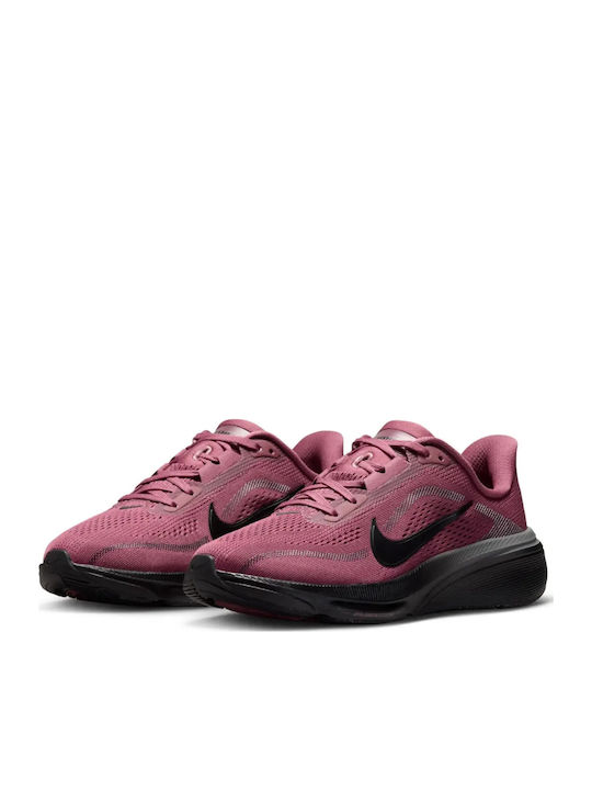 Pegasus 42 Kids Sports Shoes Running with Laces Burgundy