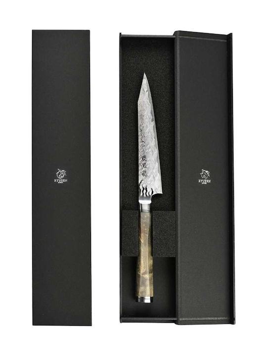 Ryusen Fleischmesser aus Damaszener Stahl 26cm