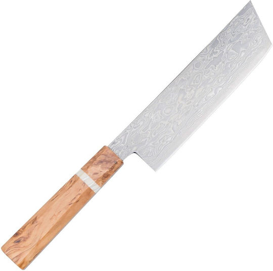 Ryusen Fukaku Ryu Nakiri Messer aus Damaszener Stahl 15,5cm Ryusen Fukaku Ryu Nakiri Messer aus Damaszener Stahl 15,5cm