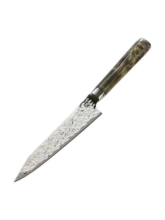 Ryusen Fleischmesser aus Damaszener Stahl 26cm