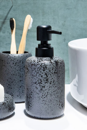 MRShome Ceramic Grey Dispenser 350ml