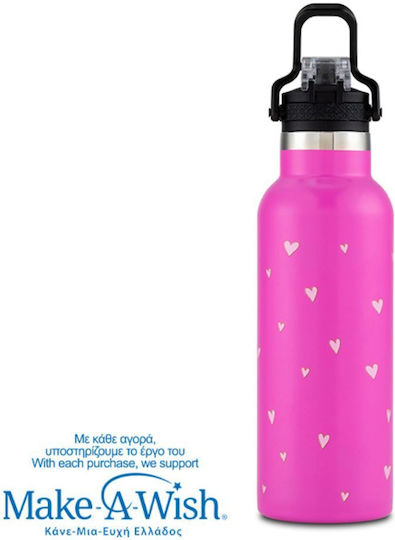 Nava We Care Kids Water Bottle Unicorns Thermos Pink Unicorn 500ml