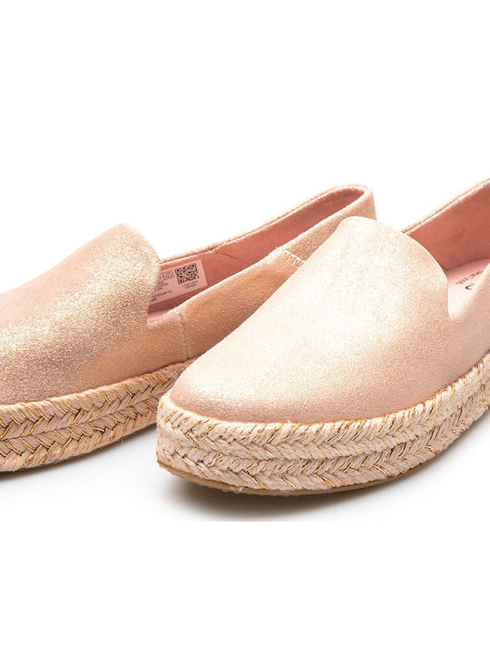 Carolina Γυναικείες Εσπαντρίγιες Pink metallic