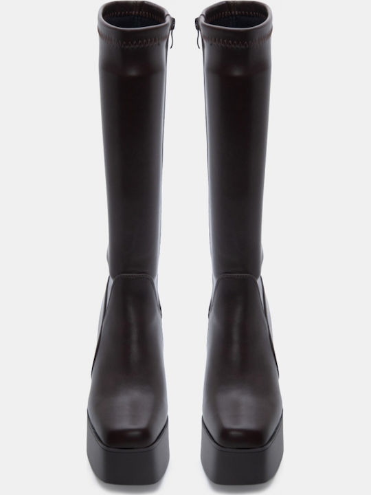 Damenstiefel Braun