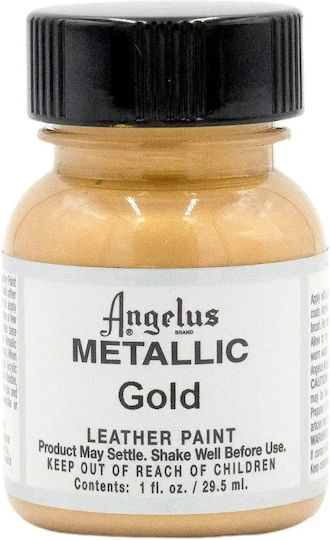 Angelus Leather Paint Metallic Gold