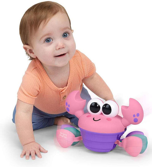Bright Starts Βρεφικό Παιχνίδι Rockin Crawling Crab με Μουσική για 6+ Μηνών
