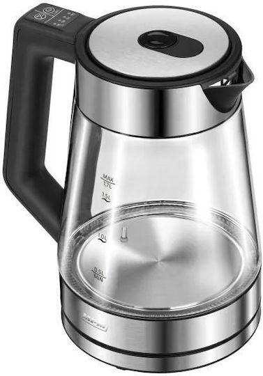 MPM Βραστήρας 1.7lt 2200W Ασημί