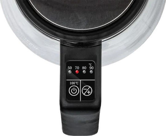MPM Βραστήρας 1.7lt 2200W Ασημί