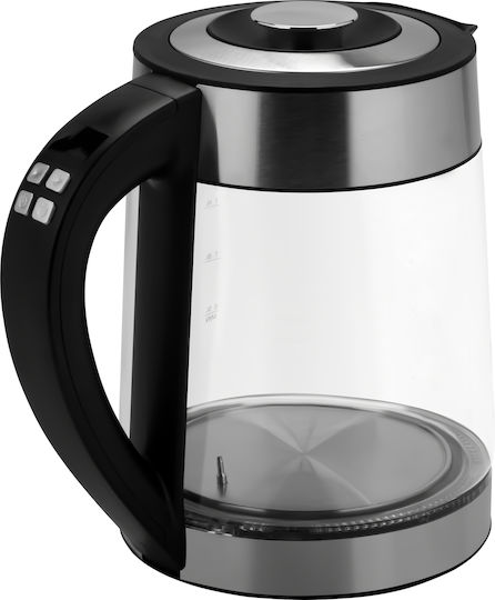Kraft & Dele Fierbător 2 l 2500W Argintiu