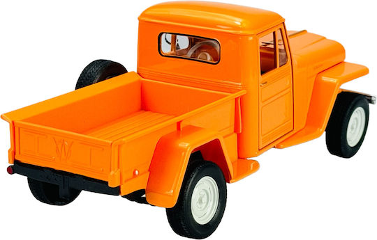 Welly 1947 Jeep Willys Pickup Orange Maßstab 1:24 24116