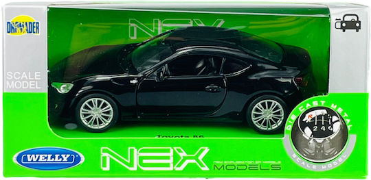 Welly Toyota 86 Μαυρο 1:34 43669